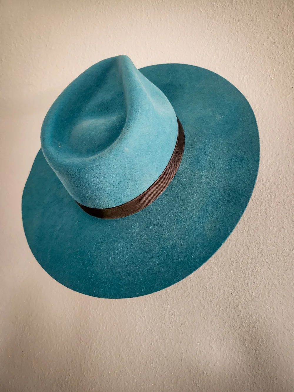 Cinch Women's Turquoise Wool Western Cowboy Hat Size Large L Wide Brim